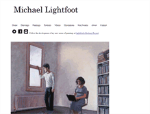 Tablet Screenshot of michaellightfoot.com